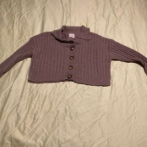 Long sleeved Cropped sweater - size XS